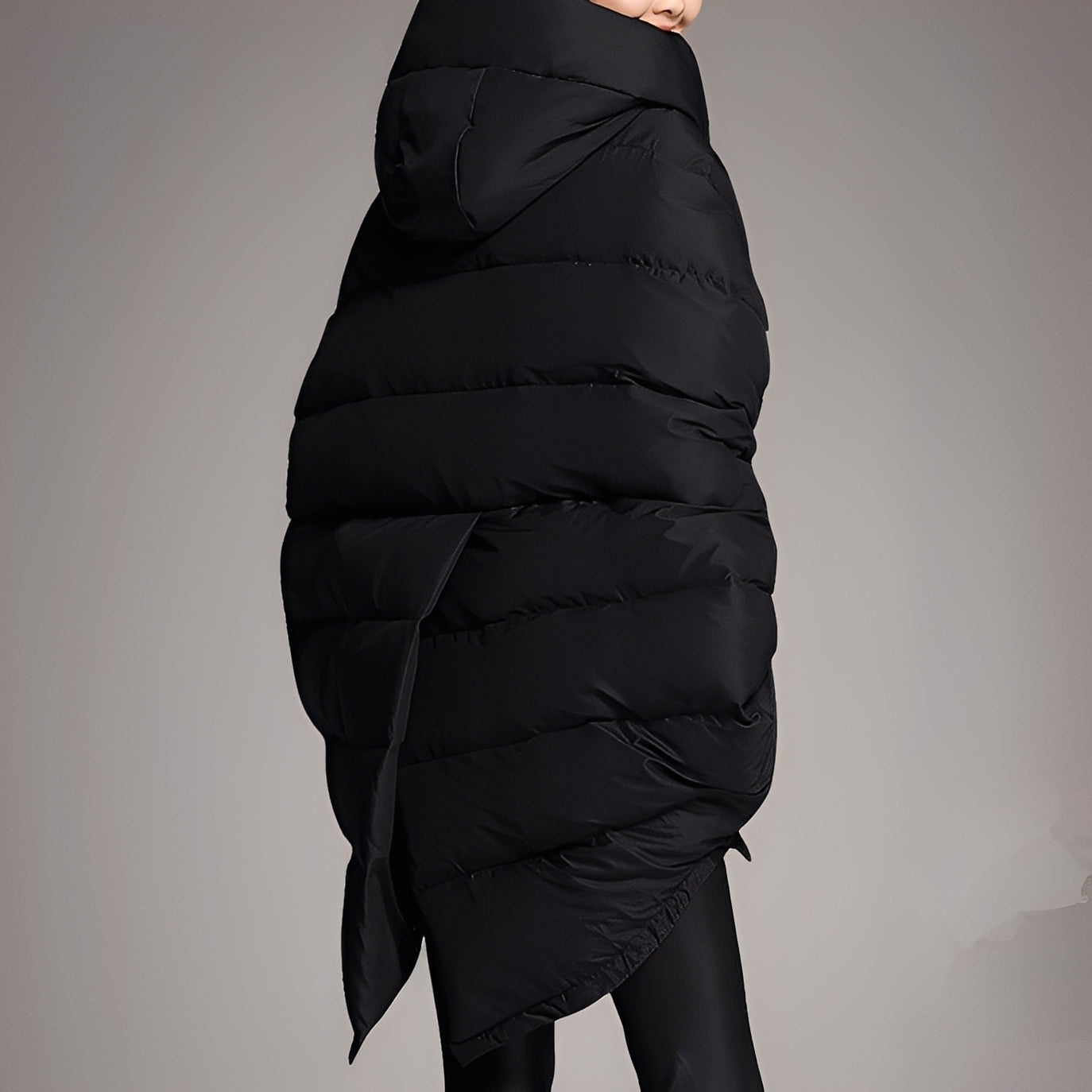 Madeline - Modern coat with hood for women