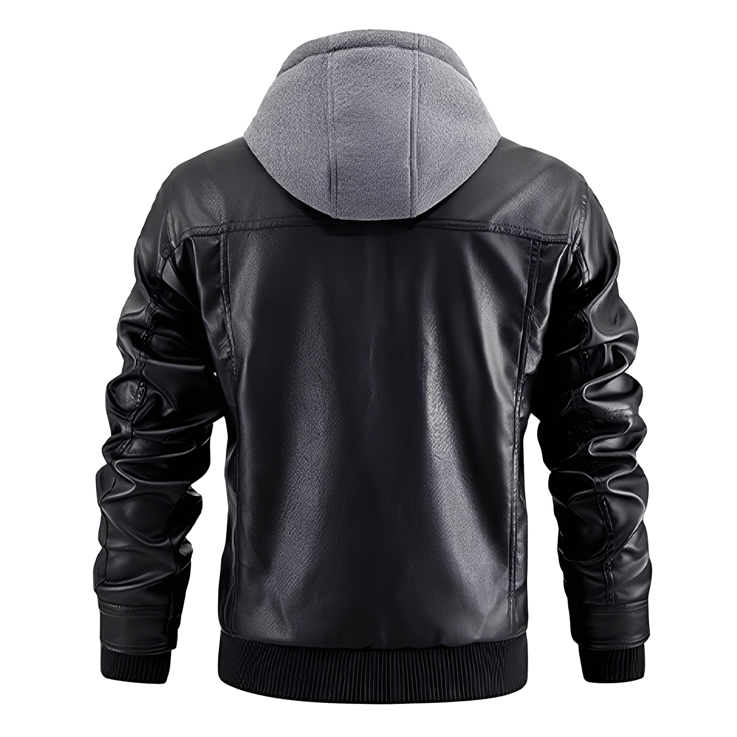 Everard - Κλασική Μοτοσικλετιστική Ζακέτα με Κουκούλα για Άνδρες