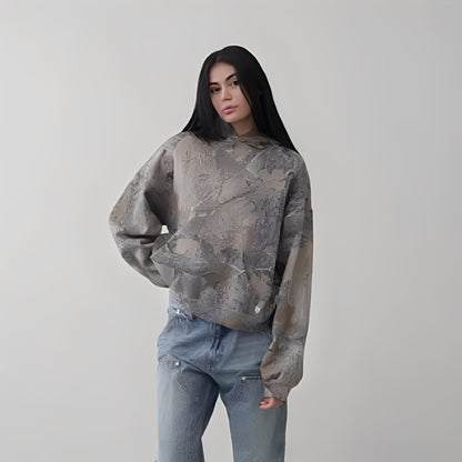 Anya - Comfortable Hoodie in Camouflage