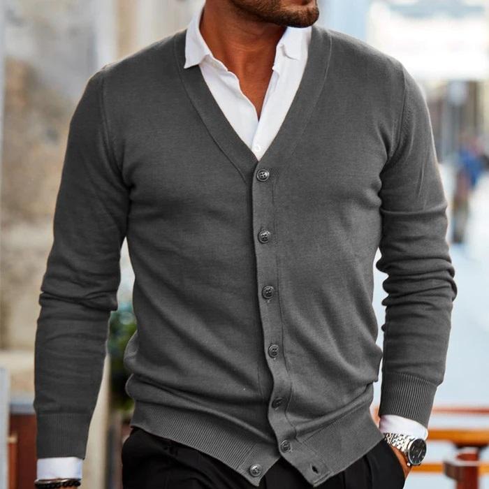 Aamir - Men's Cardigan – Comfort and Timeless Chic