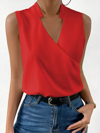 Marie - Stylish Sleeveless Blouse for Women