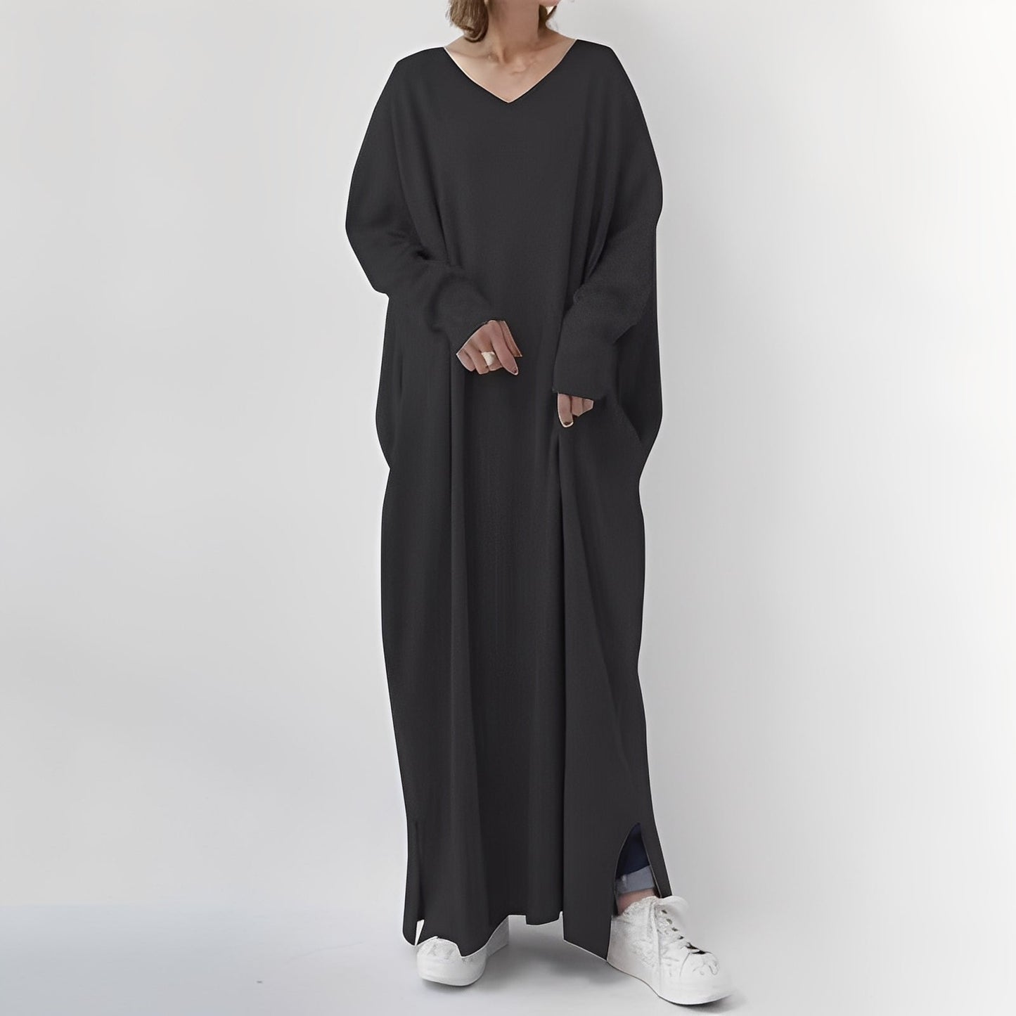 Emilee - Elegant, casual long dress for women