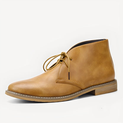 Kendrick - Classic Leather Boots for Men in Large Sizes