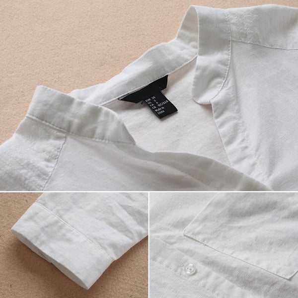 Elma - A comfortable and loose linen and cotton shirt