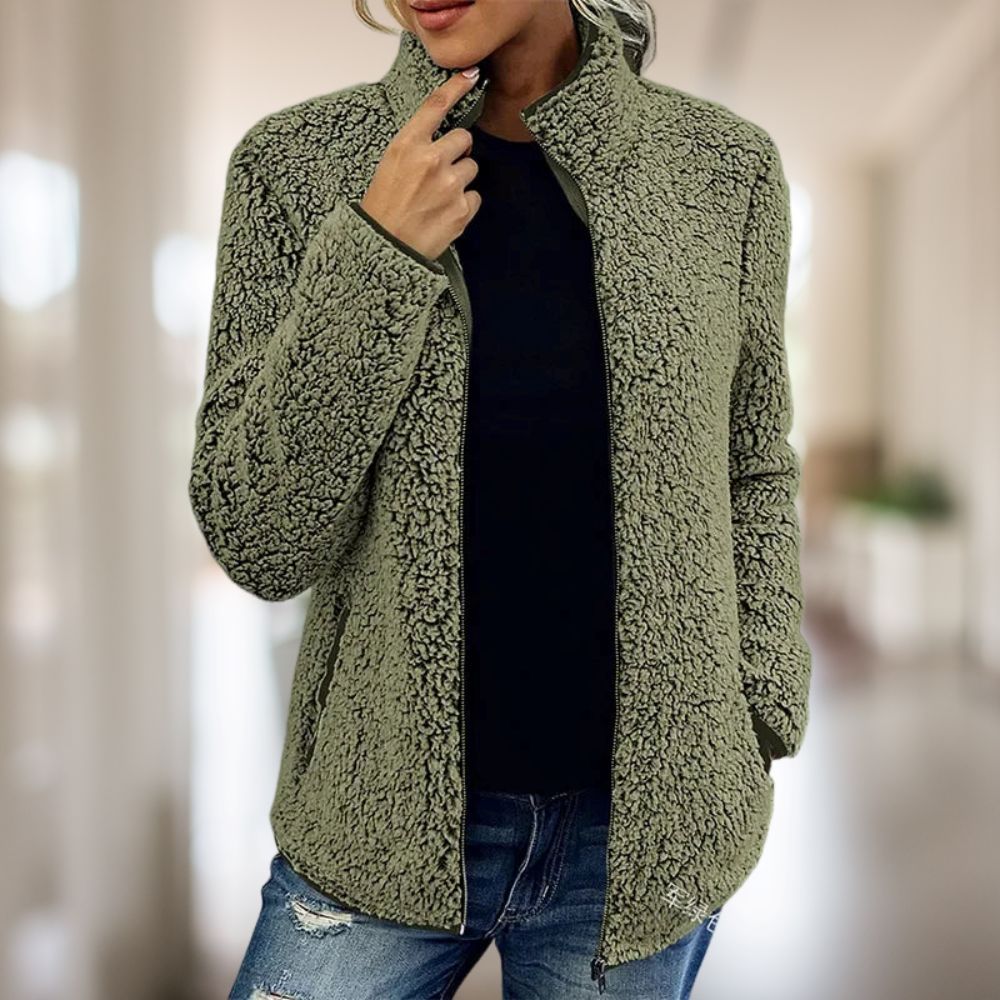 Katie – High-quality fleece jacket with zipper
