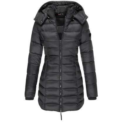 Jazmine - Stylish, warm, lined coat for women