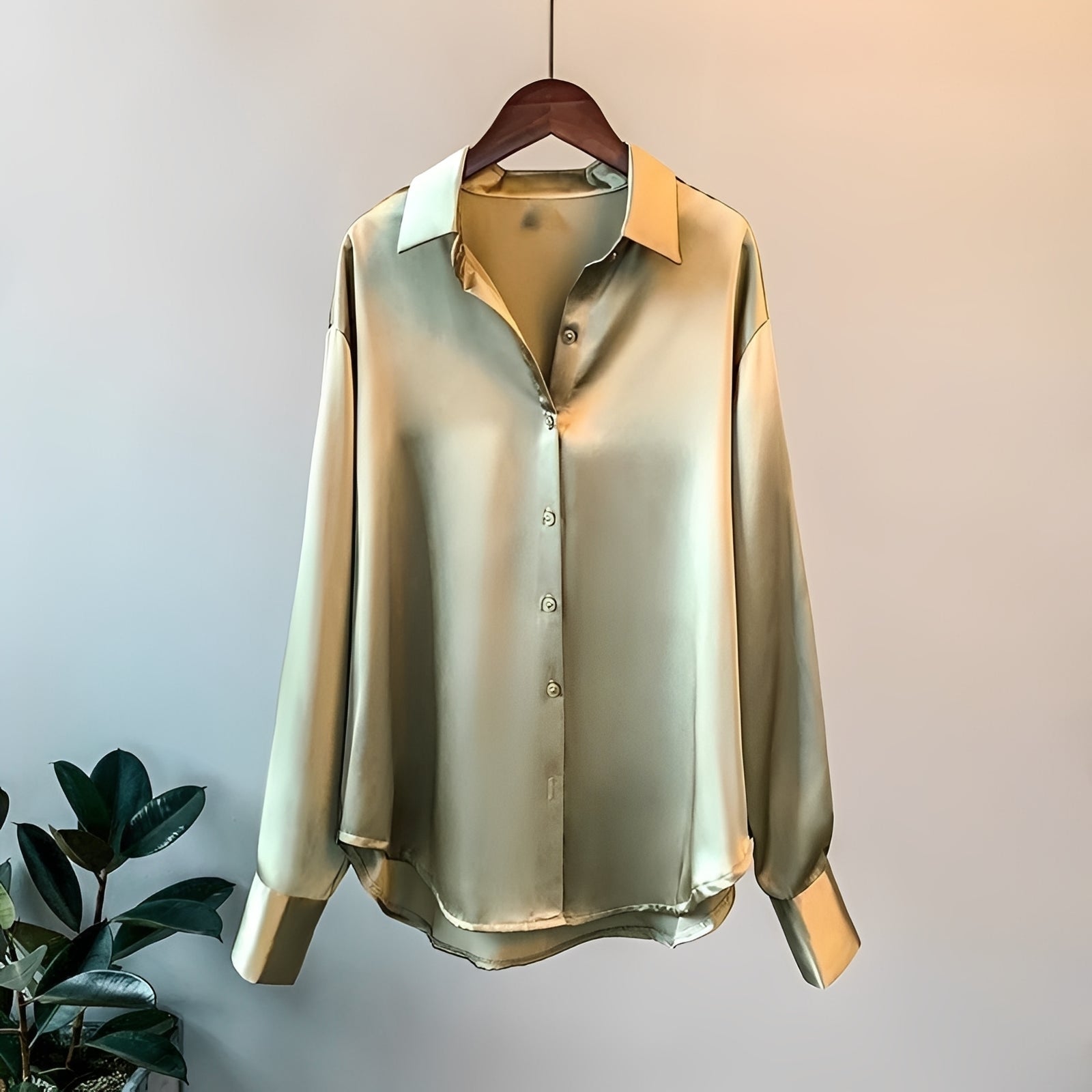 Ashley - Stylish Long-sleeve Shirt
