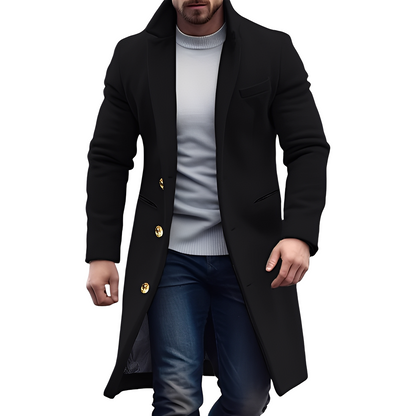 Reilly - Lightweight Wool Trench Coat for Men