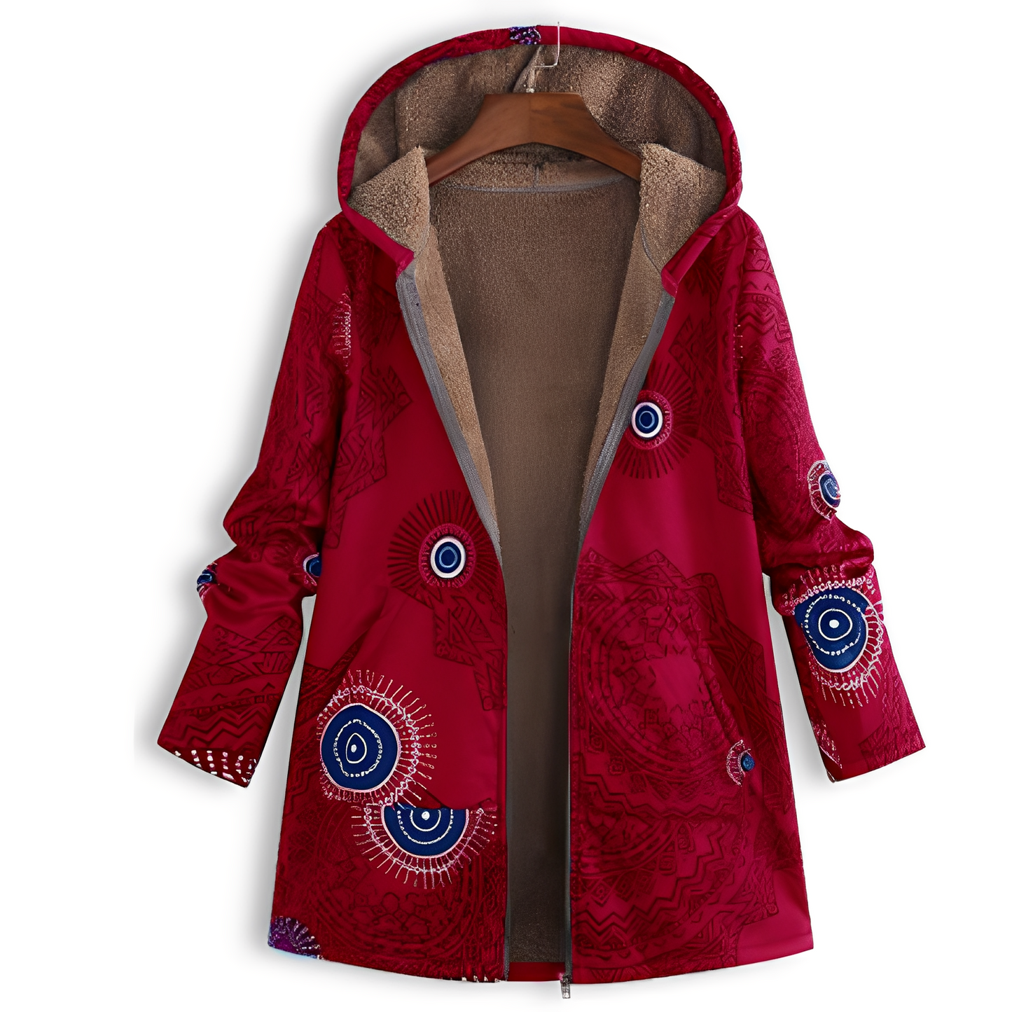 Olyvia - Vintage Cardigan with Pattern for Women