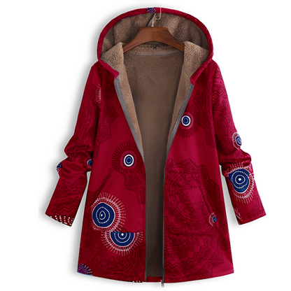 Olyvia - Vintage Cardigan with Pattern for Women