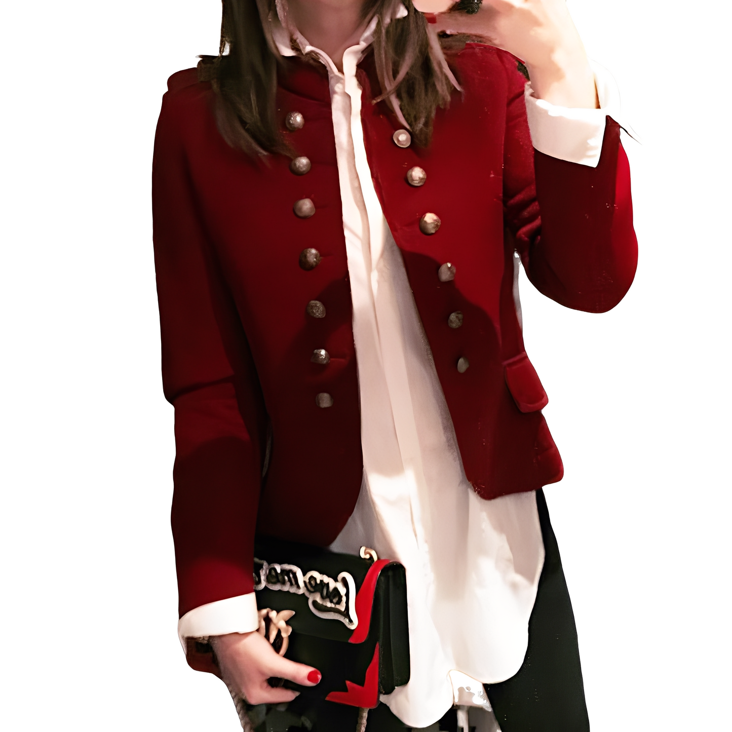 Rhoda - Στιλάτος Μπλέιζερ με Όρθιο Κολάρο για Γυναίκες