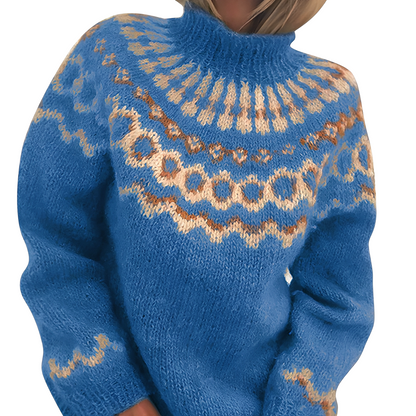 Charlee - Ζεστό, χαλαρό κοπτό ζιβάγκο για γυναίκες