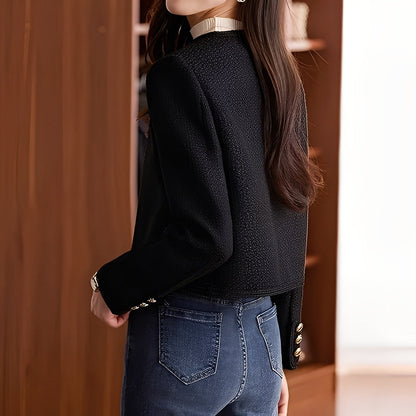 Trecia - Stylish short tweed jacket for women