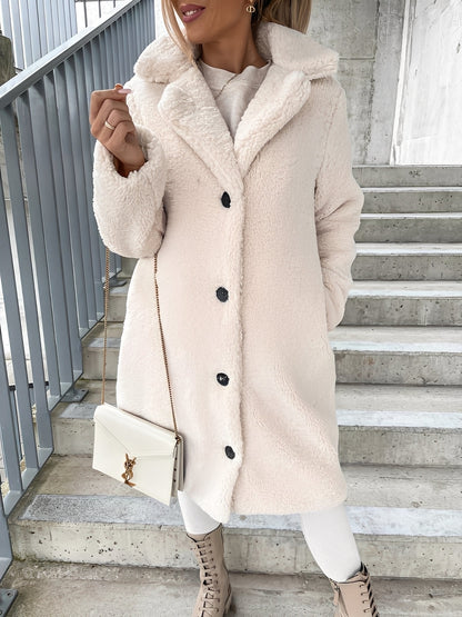 Susanne - Elegant, warm fleece cardigan for women