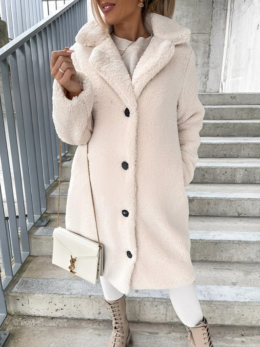 Susanne - Elegant, warm fleece cardigan for women