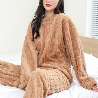 Kathryn - Άνετος, μαλακός fleece-πιτζάμα για γυναίκες