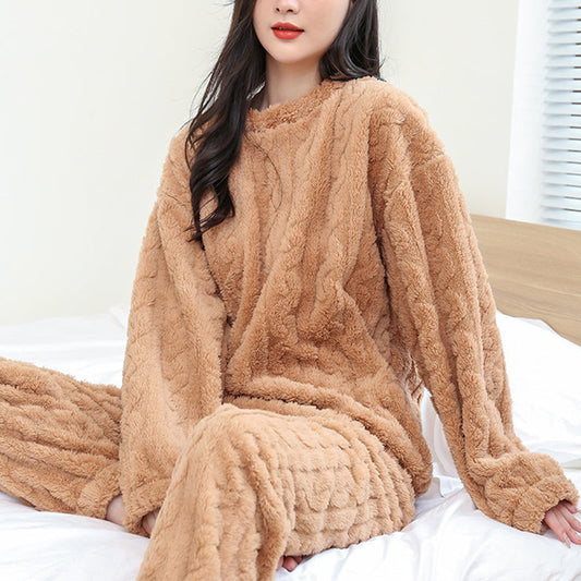 Kathryn - Άνετος, μαλακός fleece-πιτζάμα για γυναίκες