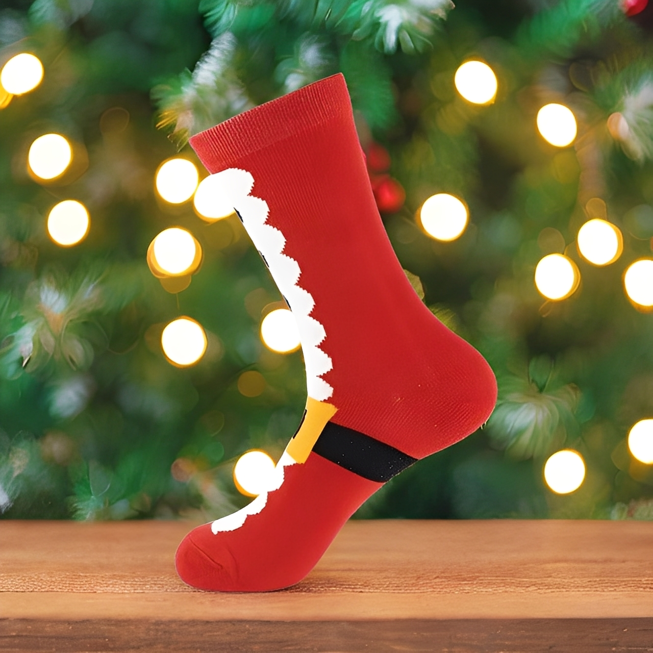 Rowena - Stylowe Unisex Świąteczne Skarpety