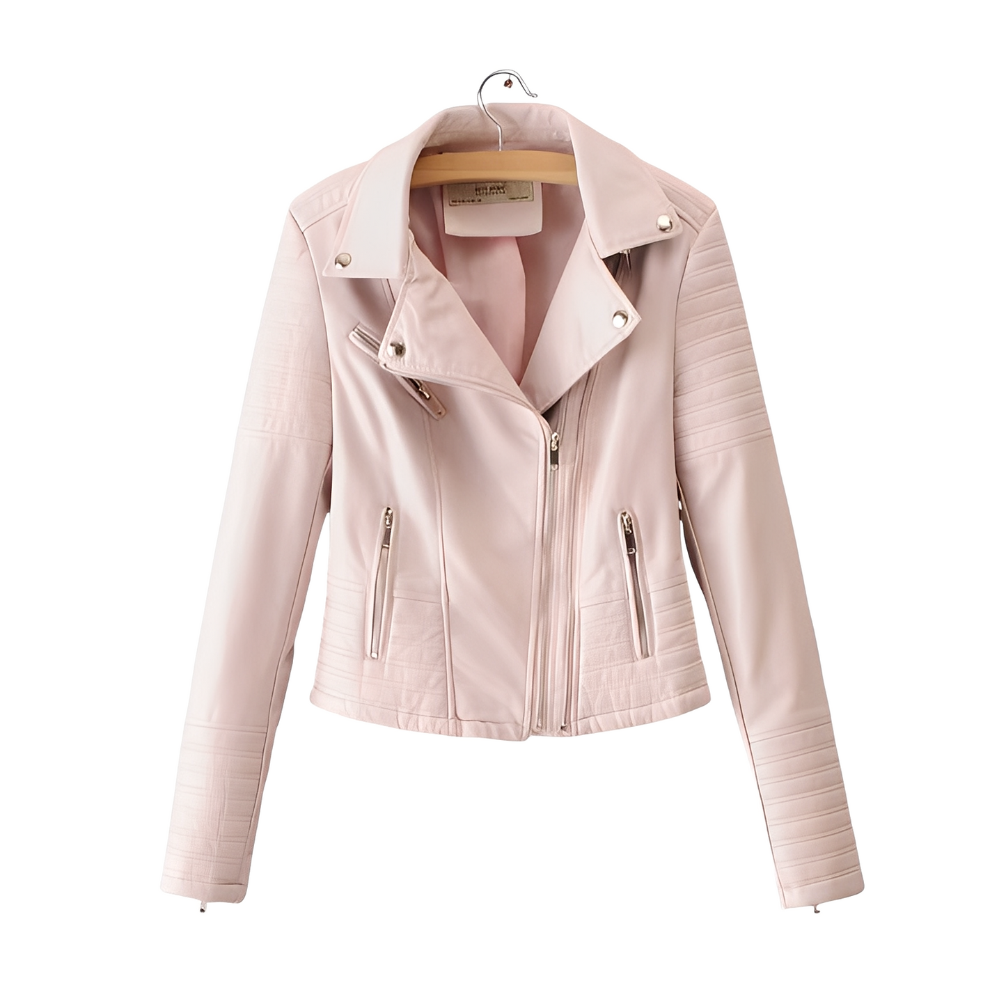 Cherie - Stylish, slim leather jacket for women