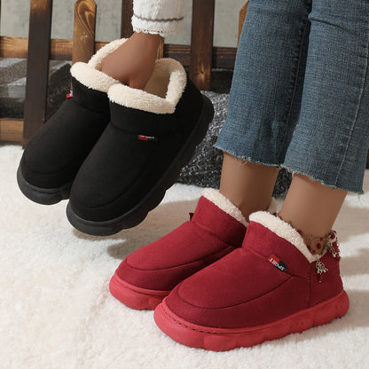 Rebecca - Stylish, warm plush shoes for women