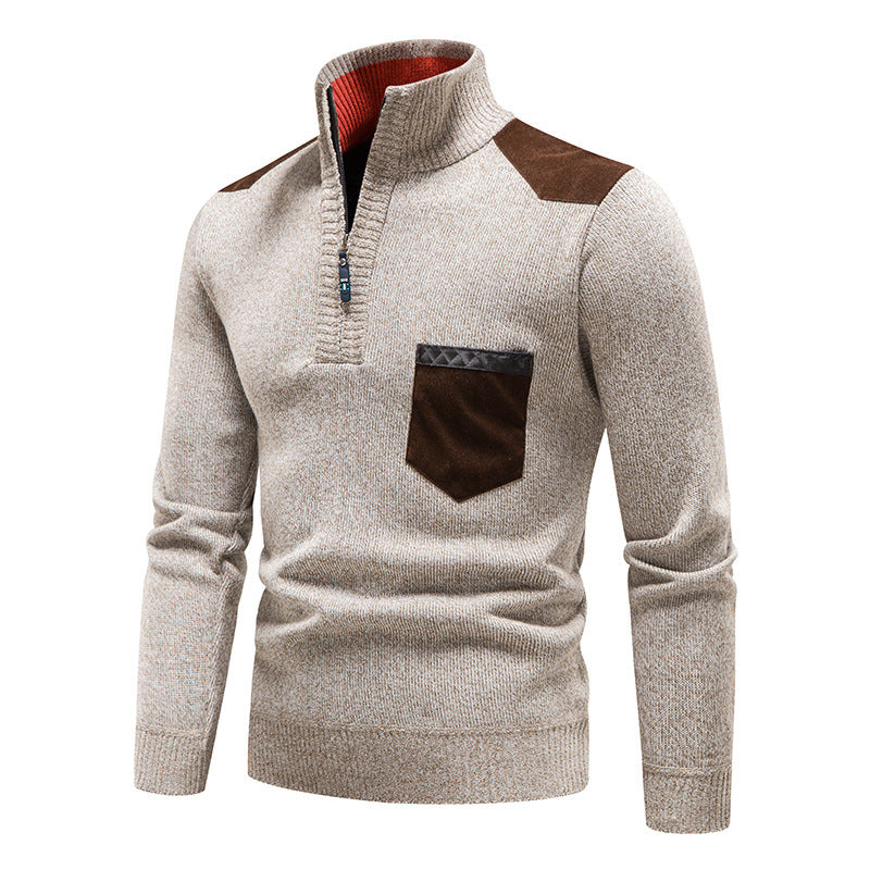 Kevin - Pull moderne en laine pour hommes