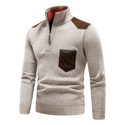 Kevin - Pull moderne en laine pour hommes