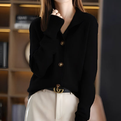 Michelle - Ελαφριά, κομψή πλεκτή ζακέτα για γυναίκες