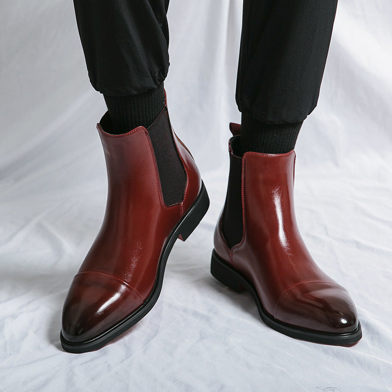 Kennith - Everyday, stylish Chelsea leather boots for men