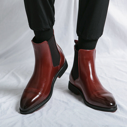 Kennith - Everyday, stylish Chelsea leather boots for men