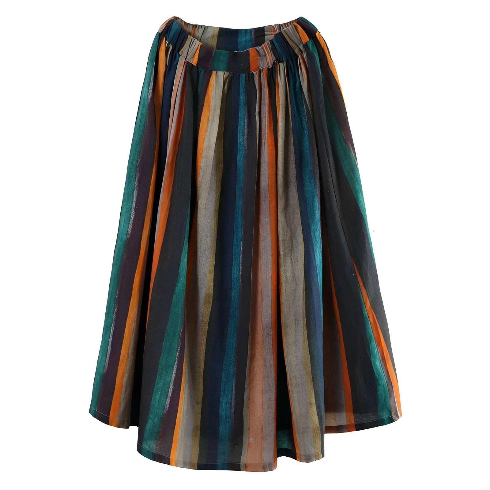 Tashia - Stylish striped A-line skirt for women