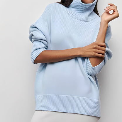 Sharon - Καθημερινός, χαλαρός πουλόβερ για γυναίκες