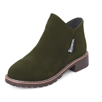 Chantelle - Elegant Suede Ankle Boots for Women