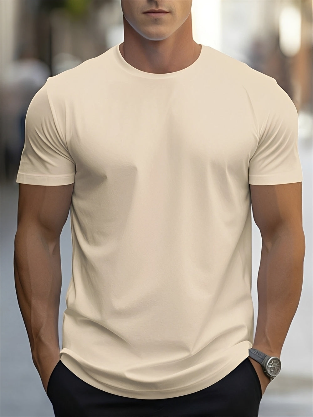 Marvin - Casual Short-Sleeve T-Shirt for Men
