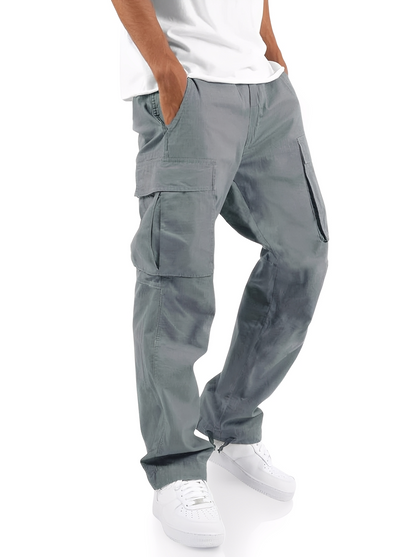 Cooper - Relaxed Cargo Pants with Drawstring for Men
