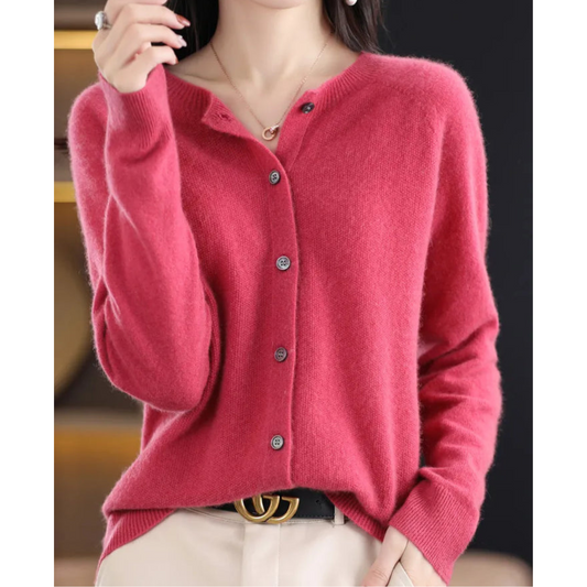 Aubry - Soft Cardigan in Fine Wool