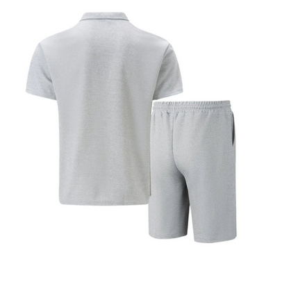 Zephyr - Men Cotton Co-ord Set in Relaxed Style