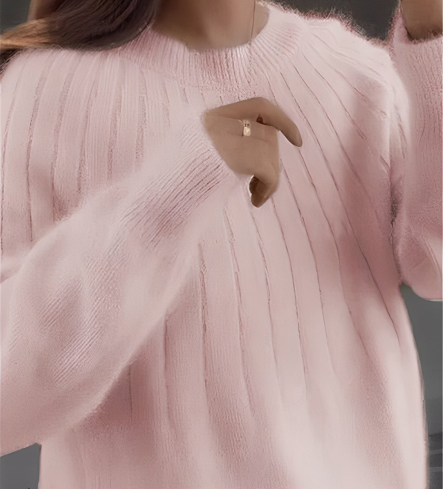 Josslyn - Κομψό, χαλαρό κασμιρένιο πουλόβερ για γυναίκες