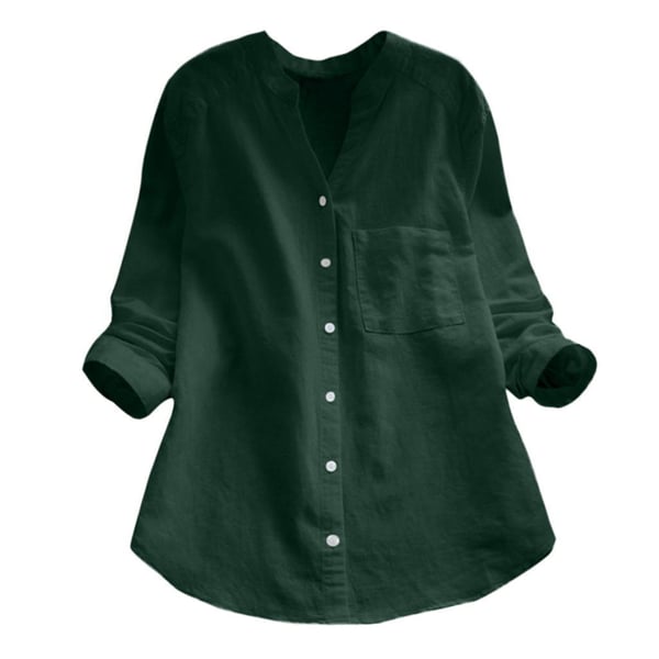 Elma - A comfortable and loose linen and cotton shirt