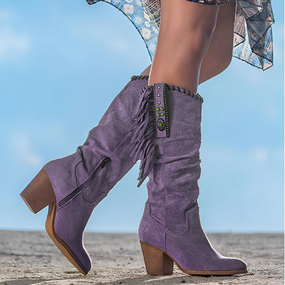 Ronnette - Relaxed Leather Cowboy for Women