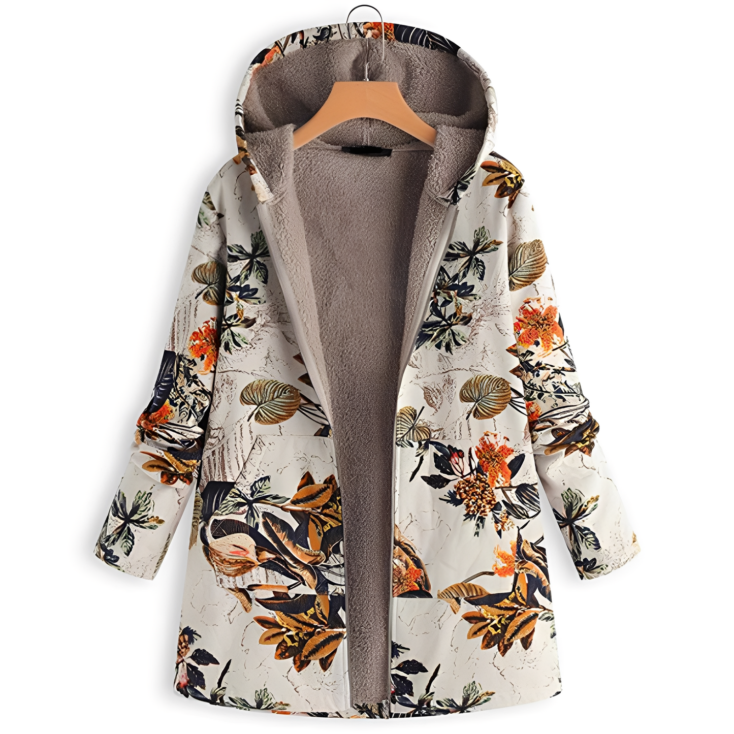 Olyvia - Vintage Cardigan with Pattern for Women