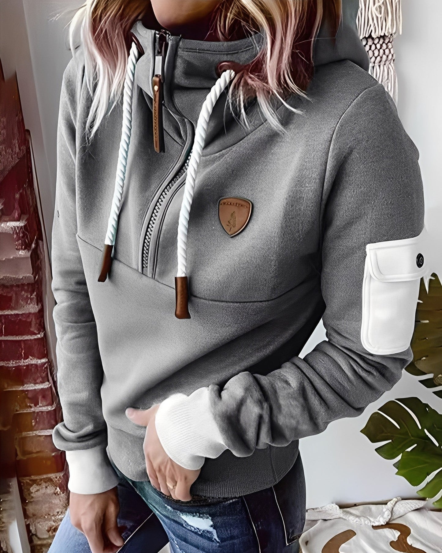 Pauline - Στιλάτο, πολυπλόκο πουλόβερ για γυναίκες