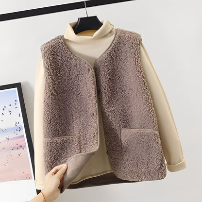 Hillary - Stylish Rich Cardigan with Pockets for Women