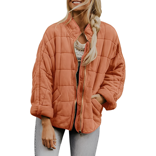 Luana - Daily quilted jacket with pockets for women