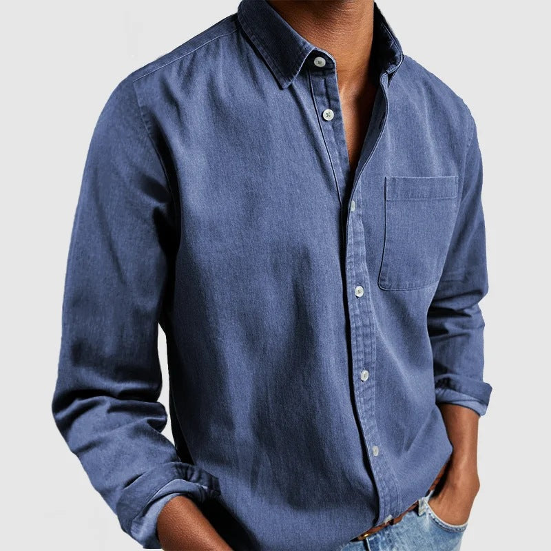 Maxime - Everyday Denim Shirt Soft Blend