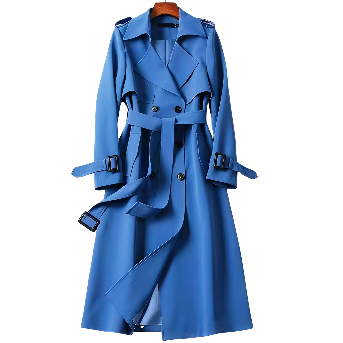 Patricia - Stylish Trench Coat with Buttons for Women