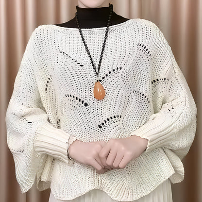 Celestine - Θερμοπουλόβερ με πλατιά μανίκια για γυναίκες