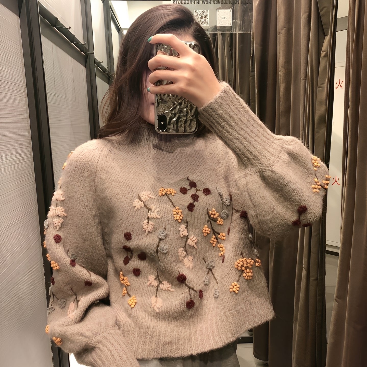 Delicia - Στυλάτο πλεκτό πουλόβερ για γυναίκες