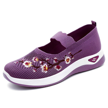 Jazmin - Everyday, breathable embroidered shoes for women