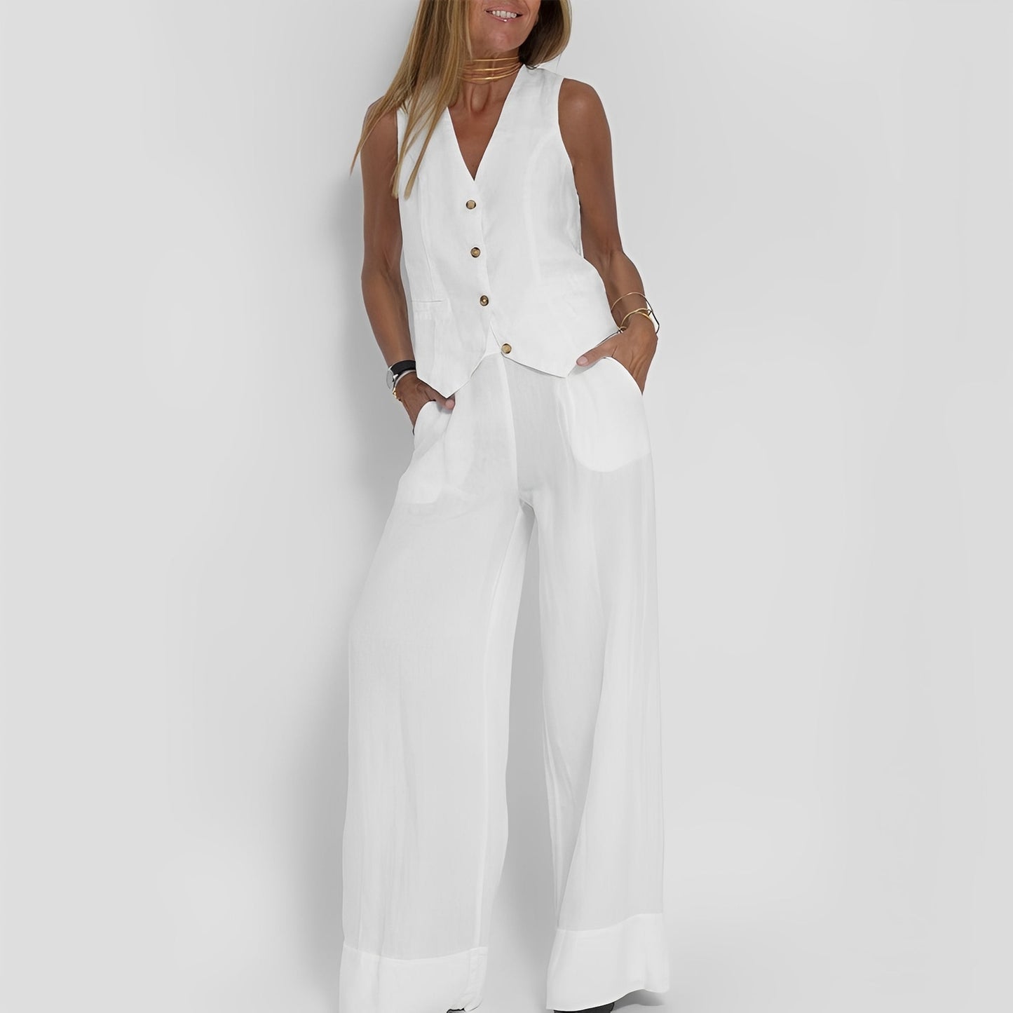 Darcie - Women's casual, loose-fitting two-piece outfit