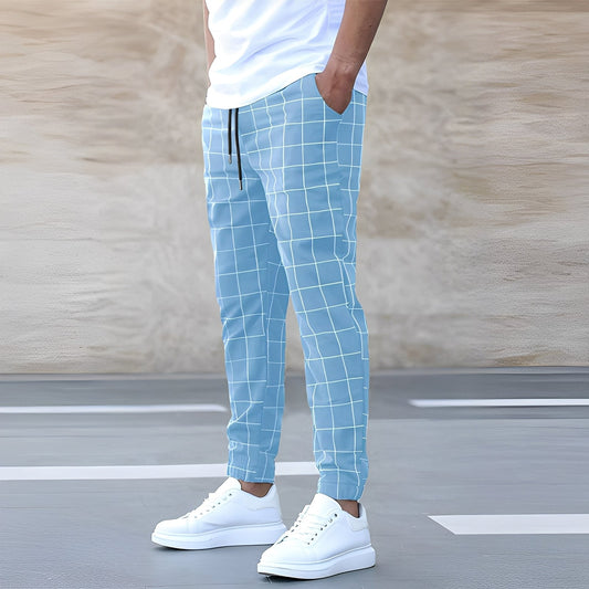 Raynard - Χαλαρό Καρό Παντελόνι για Άνδρες